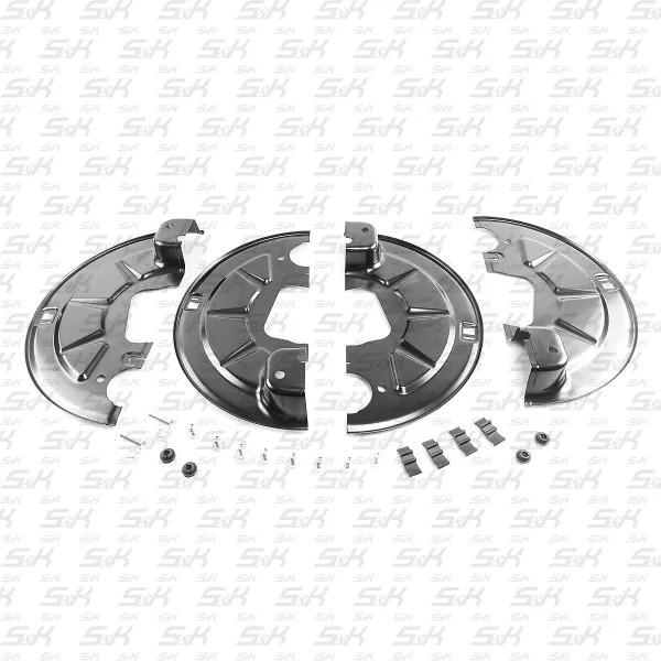 Щитки пылезащитные барабанного тормоза S&K GMBH SK-3380002-01 для осей BPW и Schmitz
