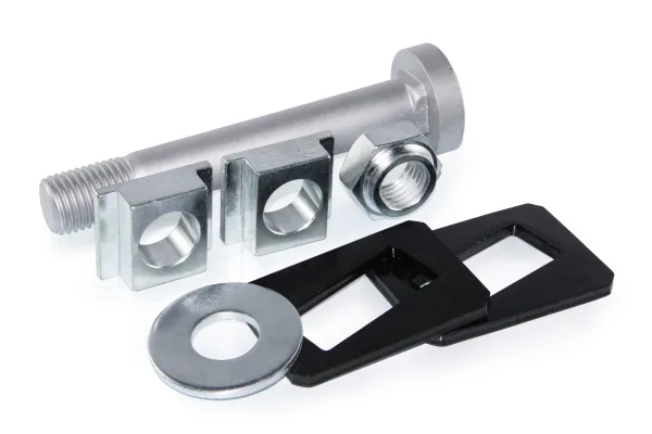 Ремкомплект пальца рессоры S&K GMBH SK-3550029-01 с пластинами, шайбой и гайкой