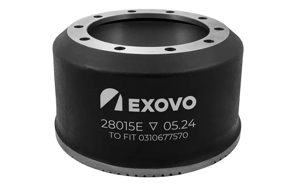 Барабан тормозной EXOVO 28015E 420 мм высота 258 мм BPW / прицепы