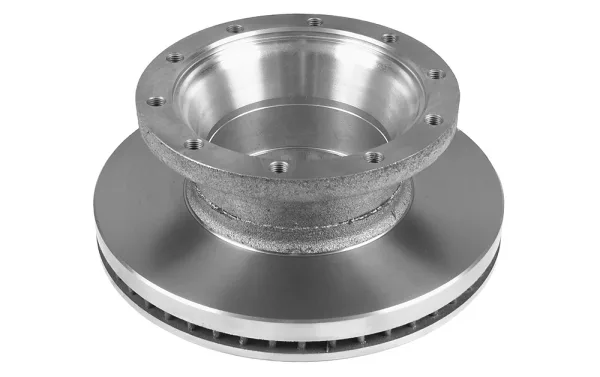 Тормозной диск грузовой EXOVO 28025E 378×45×150 мм, 10 отверстий, оси ROR LM/LC
