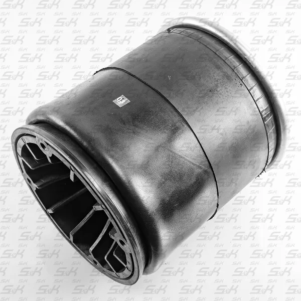 Пневморессора S&K GMBH SK-4004KP-01 с пластиковым поршнем, верх 1*M22 и 2*M12