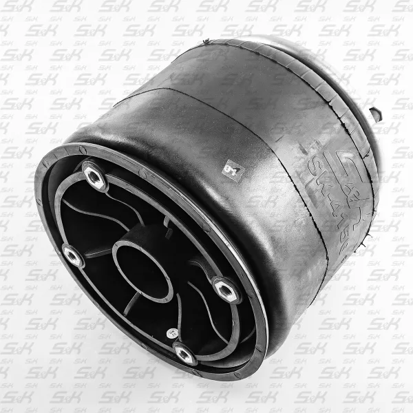 Пневморессора S&K GMBH SK-4156KP-01, пластиковый поршень, Ø 229 мм, длина 345 мм