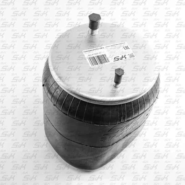 Пневморессора SK-4156P-01 S&K GMBH, наружный Ø 229 мм, длина 345 мм, резьба М20×1,5