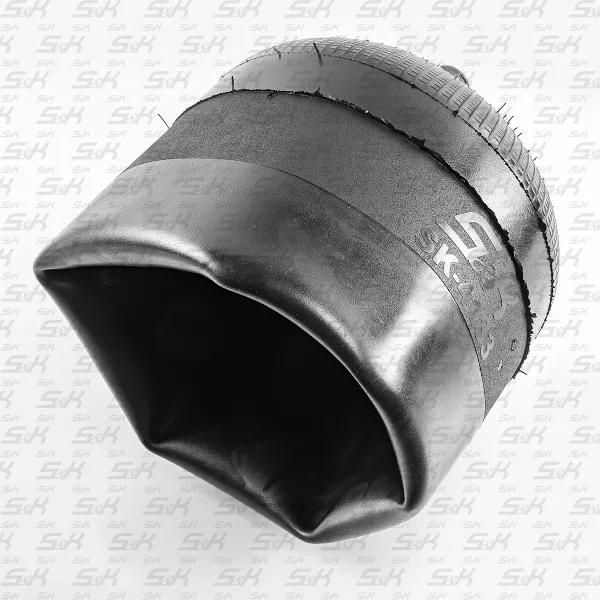 Пневморессора без поршня S&K GMBH SK-4183-23P-01, верхняя шпилька M24, высота 280 мм