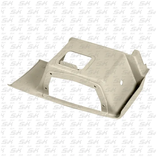 Корпус левой подножки кабины MAN TGA TGL TGM TGS TGX, черный