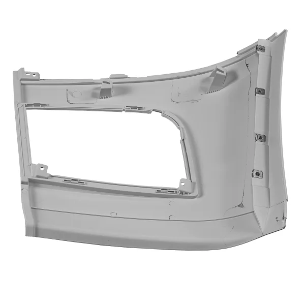 Передняя правая часть бампера S&K GMBH SK-4300077-01 белый грунт Mercedes-Benz