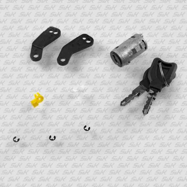 Сердцевина замка двери S&K GMBH с 2 ключами для Renault