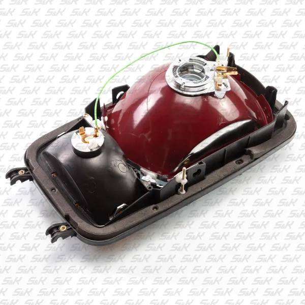 Фара левая основная Mercedes-Benz, ручная регулировка, рифлёное стекло SK-4960118-01