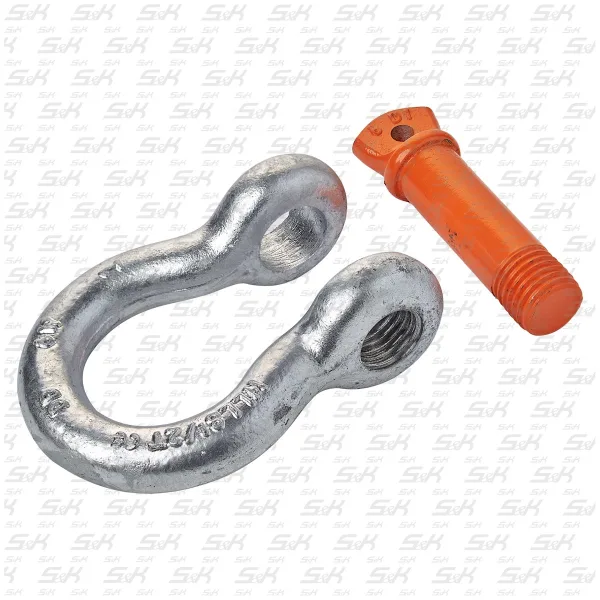 Стальной омегообразный шакл S&K GMBH SK-5360003-01, разрыв 42 т.