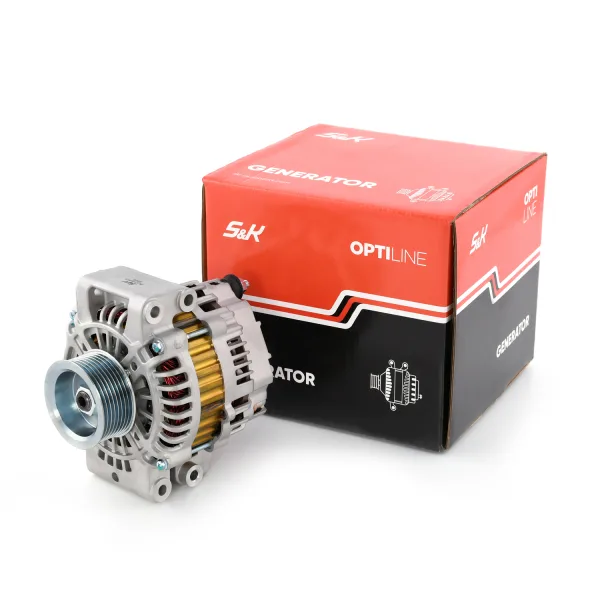 Генератор S&K GMBH SK-5710035-01 для Scania, 24 В, 130 А, шкив 8PK 72 мм