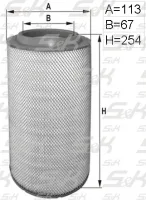 Воздушный фильтр S&K GMBH SK-5850045-01 для Deutz и Nissan, H=254