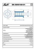 Воздухоотделитель системы вентиляции картера S&K GMBH SK-5850168-01 для грузовиков SHACMAN