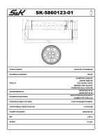 Фильтр топливный тонкой очистки SK-5860123-01 S&K GMBH для автомобилей DongFeng
