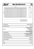 Фильтр салона S&K GMBH для SITRAK 375x175x35 мм, SK-5910019-01