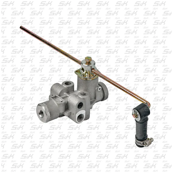 Кран уровня пола S&K GMBH SK-6640015-01, М12×1,5, 22 бар, с тягой