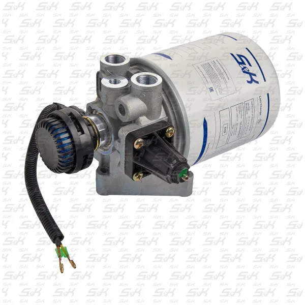 Осушитель воздуха S&K GMBH SK-6670102-01, 12.5 бар, 24 В, с подогревом