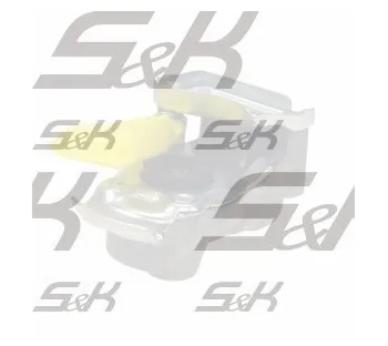 Соединительная головка S&K GMBH автоматическая желтая М16×1,5 с клапаном