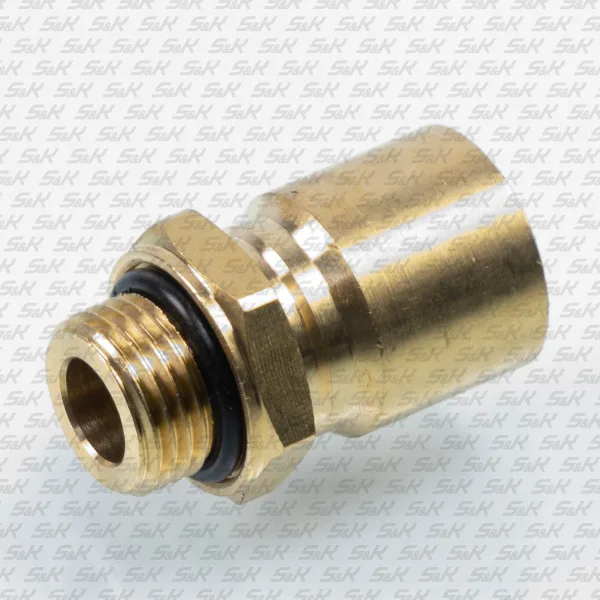 Фитинг прямой под трубку 12×1,5 с резьбой М16×1,5, SW22, S&K GMBH SK-6890048-01
