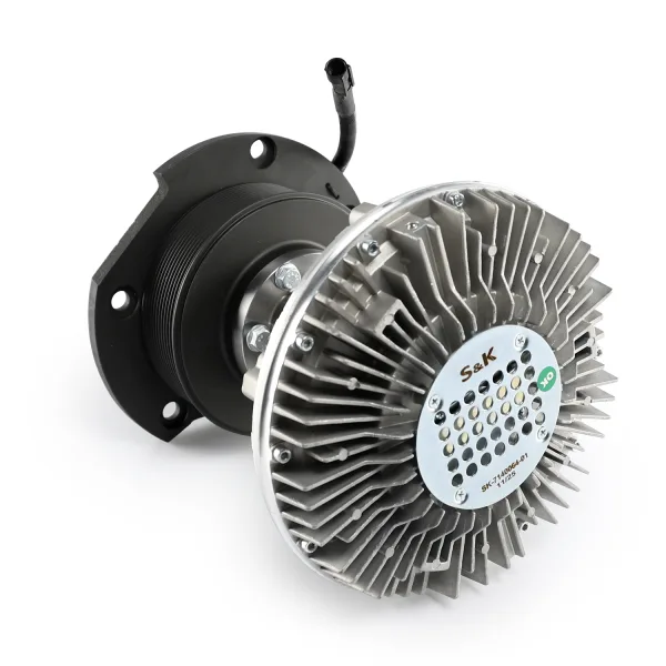 Вискомуфта привода вентилятора S&K GMBH SK-7140064-01 для Iveco, диаметр 242 мм