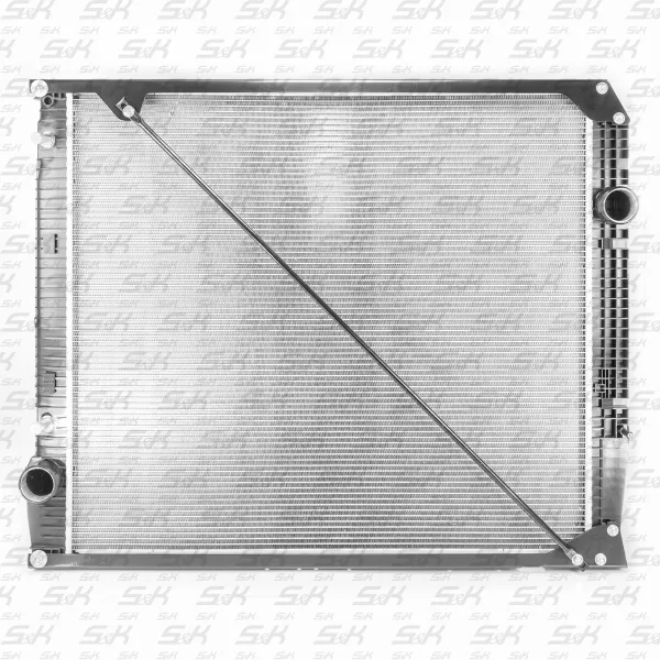 Радиатор охлаждения двигателя S&K GMBH SK-7240067-02 с рамкой 902x810x40