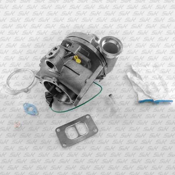Турбокомпрессор двигателя Mercedes-Benz OM 457 LA, S&K GMBH SK-7460031-01