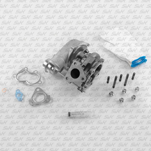 Турбокомпрессор в сборе S&K GMBH SK-7460036-01 для двигателей Ford, номер 1050654