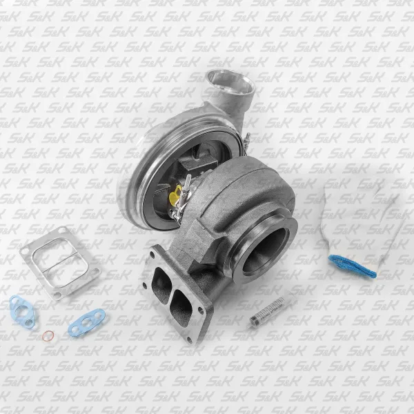 Турбокомпрессор HX55 для Volvo, артикул SK-7460040-01, оригинал Volvo 4049337 и 4049338