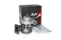 Турбокомпрессор S2B для двигателя КАМАЗ 740, S&K GMBH SK-7460055-01