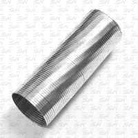 Гофра выпускной системы 300×128 мм, цинк — S&K GMBH SK-8140007-01, Volvo, Renault