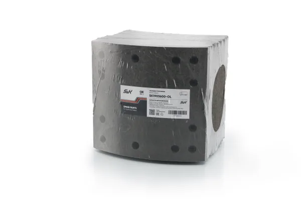 Тормозные накладки S&K GMBH 19036/19037 для барабана 419х178 мм