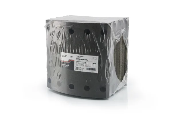 Тормозные накладки S&K GMBH WVA 19094 для барабана 420×200 мм без заклёпок