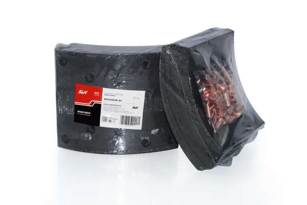 Комплект тормозных накладок S&K GMBH SK1953500-01 с заклепками