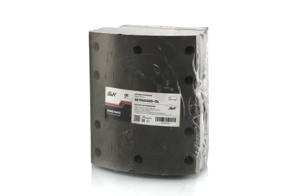Накладки тормозные S&K GMBH SK1960400-OL, 311×190 мм, без заклёпок