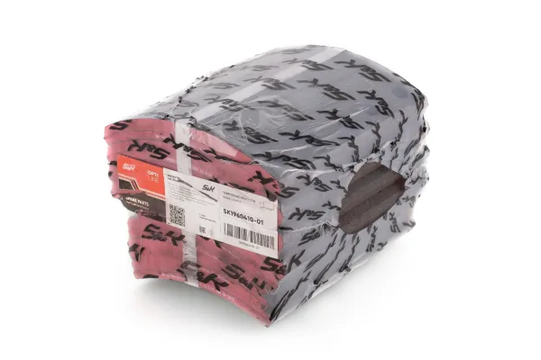 Накладки тормозные S&K GMBH SK1960410-01, 311×190 мм, с заклёпками