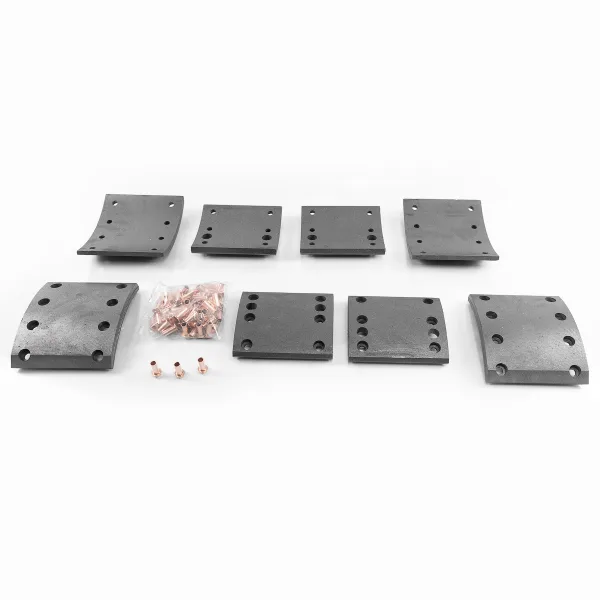 Комплект тормозных накладок S&K GMBH с заклепками, 8 шт