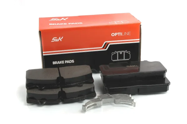 Колодки тормозные дисковые S&K GMBH SK29088-02, 175,6x85,6x26 мм, с комплектом