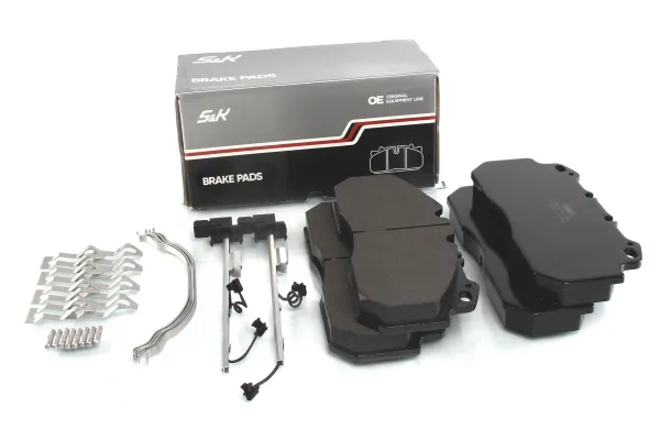 Колодки тормозные дисковые S&K GMBH 29090, 249,6х114,4х28,2 мм