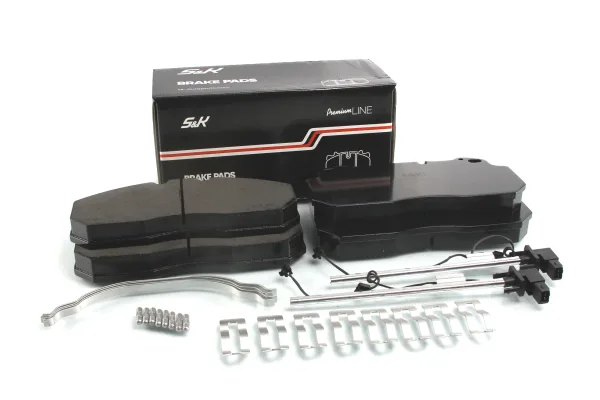 Колодки тормозные дисковые S&K GMBH SK29090-PL с датчиком износа