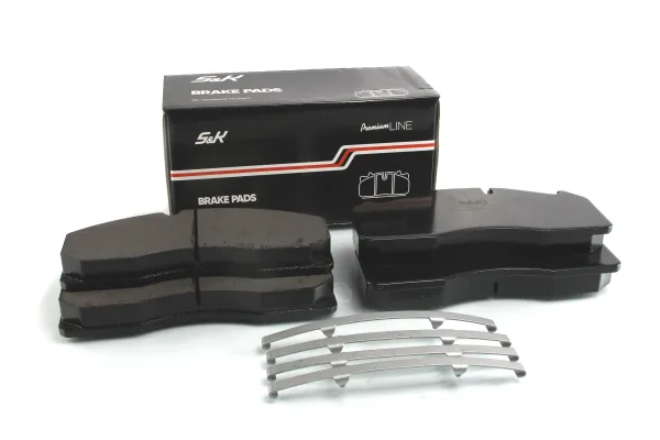 Колодки тормозные дисковые S&K GMBH WVA 29125 Premium Line с пластинами
