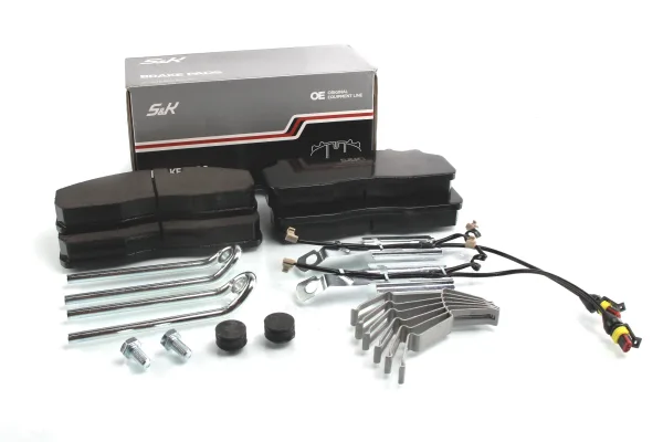 Колодки тормозные дисковые S&K GMBH SK29126-OL 210,5x93x30 с датчиком