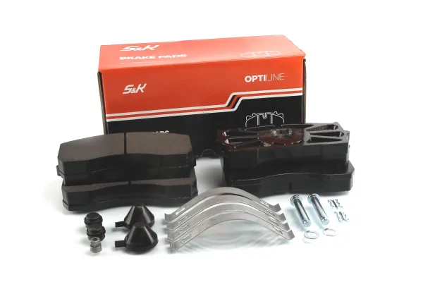Колодки дискового тормоза S&K GMBH 29148/29183 с установочным комплектом