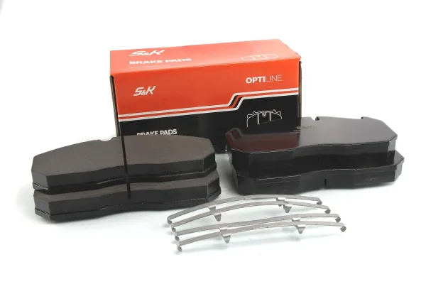 Колодки тормозные дисковые S&K GMBH SK29210-02, 250x118,3x28 мм