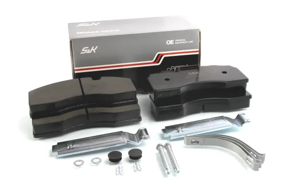 Колодки тормозные дисковые S&K GMBH SK29227-OL для BPW ECO с установочным комплектом