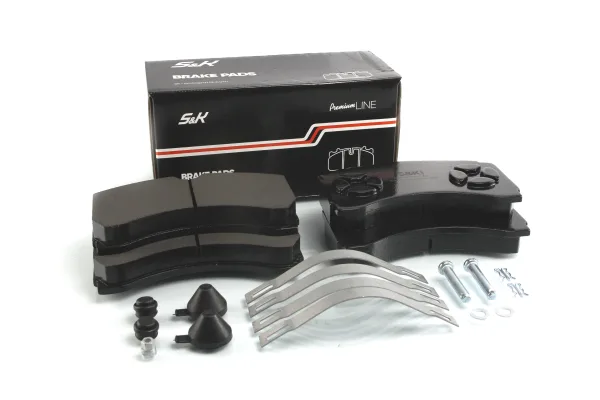 Колодки дискового тормоза S&K GMBH SK29244-PL WVA 29244 с установочным комплектом