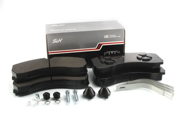 Колодки тормозные дисковые S&K GMBH SK29246-OL 244,5x113x30 мм с комплектом