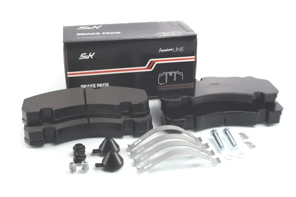 Колодки тормозные дисковые S&K GMBH SK29331-PL 248x109,5x30 с комплектом