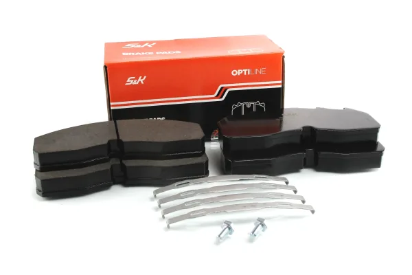 Колодки дискового тормоза S&K GMBH SK29332-01 WVA 29332 с пластинами