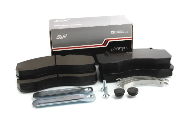 Колодки дискового тормоза S&K GMBH 29143, 247,7 × 105 × 30 мм, с комплектом
