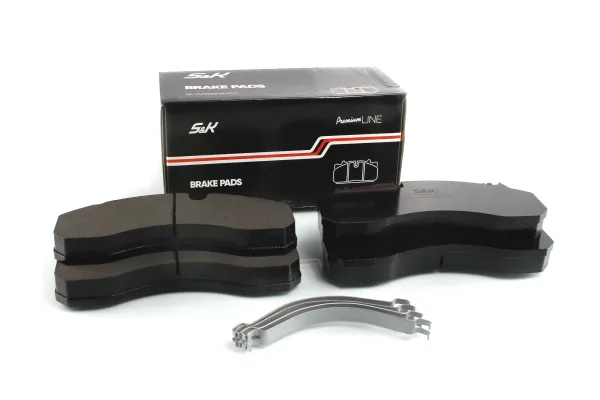 Колодки тормозные дисковые S&K GMBH SK29438-PL 250x100x30 с пластинами