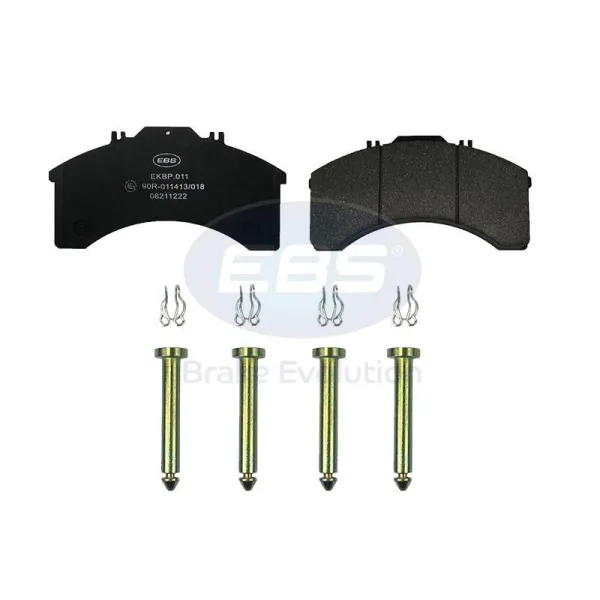 Колодки тормозные дисковые EBS EKBP.011 WVA 29011 Iveco EuroTech, Eurocargo